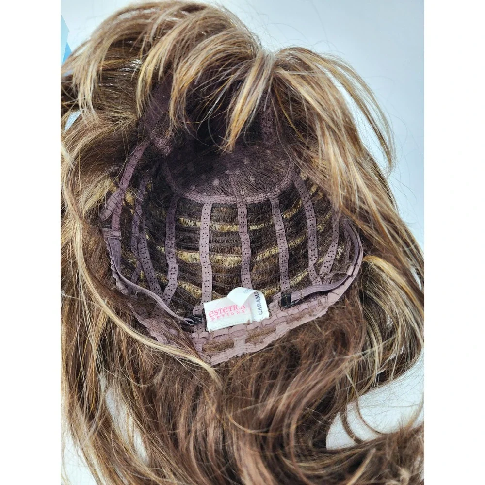 Estetica Designs EllaWig High Society Collection MonofilamentRH1488M BrownBlonde
